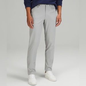 Lululemon Men’s ABC Slim-Fit 5 Pocket Pant in Gray (Size 34)